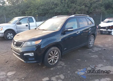 2013 Kia Sorento Sx V6 из США, поврежденный, VIN 5XYKWDA28DG419731